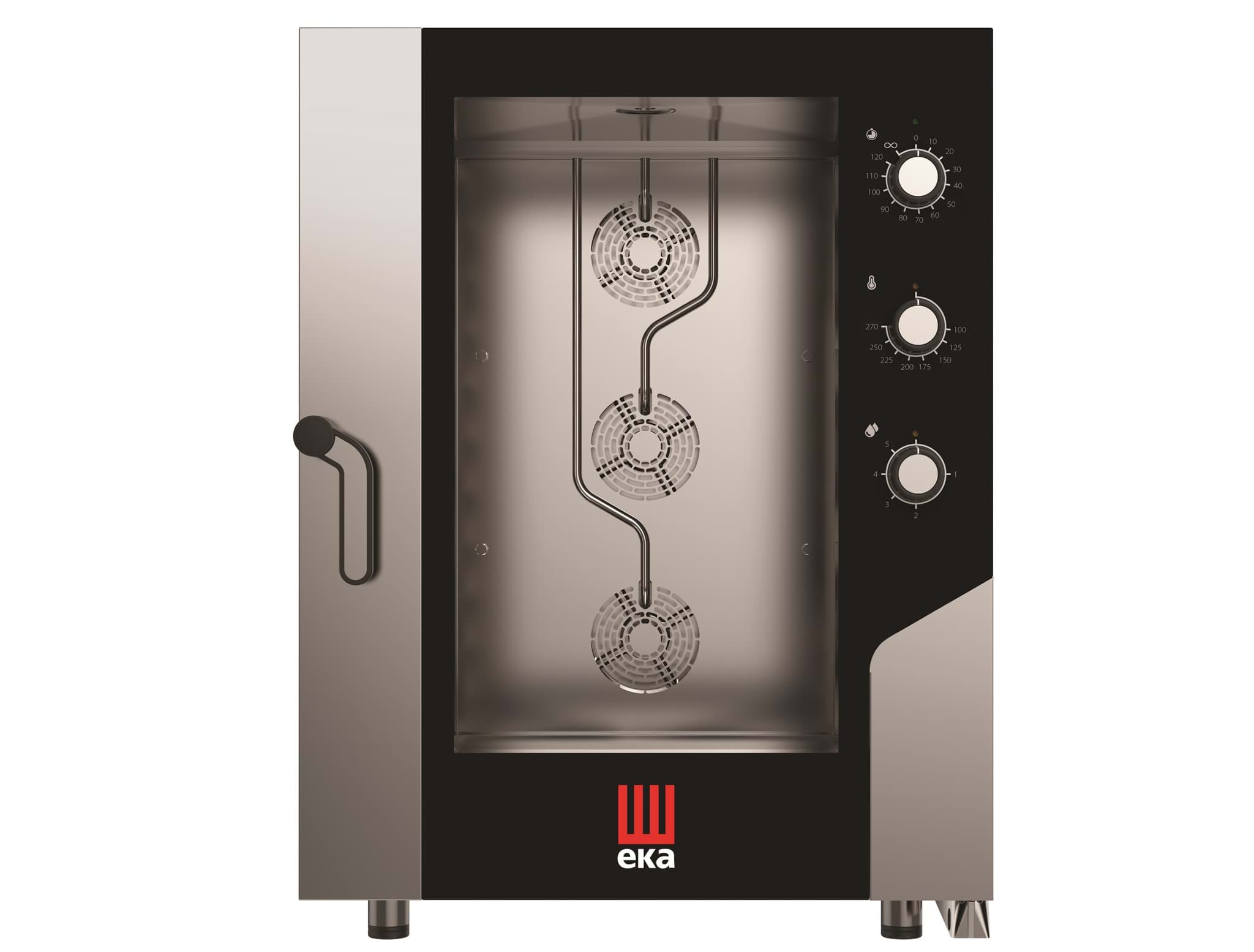 EKA MILLENNIAL SERİSİ ELEKTRİKLİ KONVEKSİYON NEMLENDİRMELİ FIRIN ELEKTROMEKANİK KONTROL - MKF 1064 S resmi